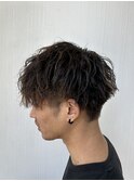 メンズハードツイストスパイラルパーマ
