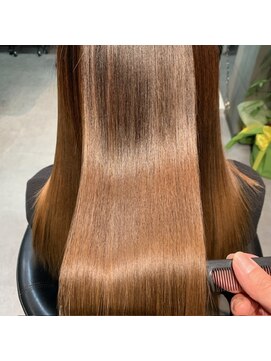 ヴィオラスバイポッシュ ギンザ(Violus by Posh GINZA) ブリーチ矯正by髪質改善