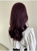 秋カラー人気のカシスピンク