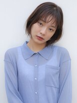 アンドレイ 表参道(andrey)&nbsp;[ANDREY]グレーベージュ/レイヤーロング/前髪パーマ黒髪カタログ