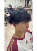 波巻きスパイラルパーマ