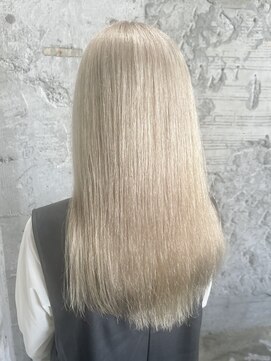 ココ 本八幡(KOKO) #10代20代30代#ケアブリーチ#ホワイトブロンド#ダブルカラー