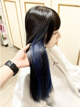 アルクバイネオリーブ 荻窪店(arc by neolive) ネイビーインナーカラー♪