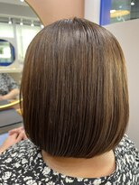 アオ 花咲町(a-o)&nbsp;丸いシルエットのボブ！