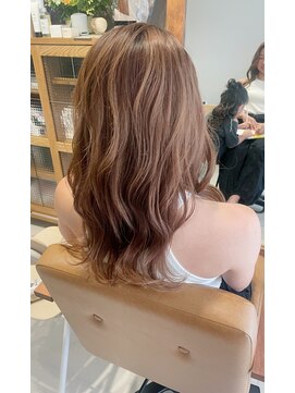 シュクレアミ 福島(sucre ami) ナチュラル　ダウンStyle【福島/ヘアセット】