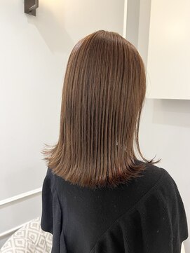 ネオリーブギンザ 銀座店(Neolive GINZA) ブリーチなしダブルカラー　【銀座】福田