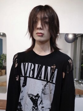 ヨー(Yoh-) 【ミディアムレイヤー/ササキケイスケ】メンズヘア/ミディアム