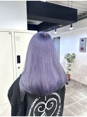 黒髪/ボブウルフ/ネビージュ/小顔/ワンレン/栄/髪質改善/前髪