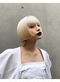 White/ホワイトブロンド ボブ マチルダボブ