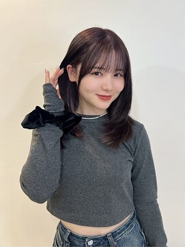 アンククロス 青山店(ANKH CROSS) 小顔カット/レイヤー/ミディアム