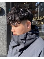 フリークバーバーショップ 河原町三条店(FREAK BARBER SHOP) スペインカール/スパイキーショート/フェザーパーマ/河原町三条
