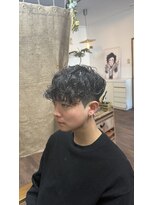 ギルド(Guild)&nbsp;メンズショート　スペインカール　ニュアンスパーマ