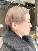 ショートバング ショートボブ  PEEKABOO 原宿 表参道