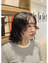 シアン 矢場町店(CYAN.)&nbsp;朝のスタイリングが楽になる！ゆるふわボブパーマ！！