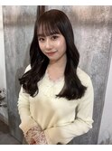ダークブラウン/暗髪/韓国/広島/袋町