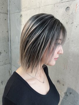ラニヘアサロン(lani hair salon) コントラストバレイヤージュカラー