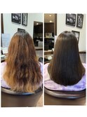 【美髪矯正】ノンアルカリ縮毛矯正TOKIOトリートメント