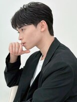 ロンドオム 池袋(Lond Homme)&nbsp;men's/メンズ/フェザーパーマ/サーフカール/ブルーブラック/池袋