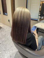 アヴァンス ジェイアール和歌山店(AVANCE.)&nbsp;ルーツカラー×ブロンド×ブラウン