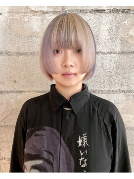 ハコ プラス(HACO+) 【Haco+】Shiho_メッシュカラー_ブリーチ