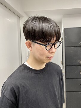 ヘアー アイス 御器所本店(HAIR ICI) 秋色黒髪◎メンズマッシュで清潔感！ビジネスにも◎20代社会人