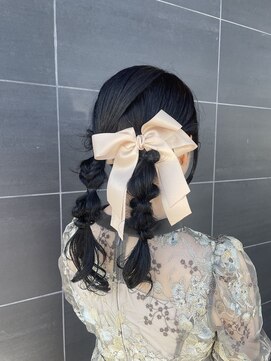 アチーブリス(achieve Liss) お呼ばれヘア