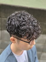 アンドザバダス(&THE BADASS)&nbsp;ツーブロック×アイロンパーマハードカール