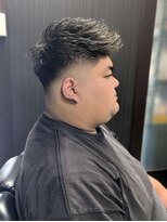 バーバーバー 都賀(BARBER-BAR)&nbsp;フェードツーブロックスタイル