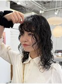 【家でも簡単完全再現！】跳ねるようなカール感バウンスパーマ！