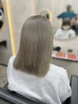 ルノン シェリー(LUNON cheliy)&nbsp;黒髪クラゲヘアーオリーブグレー小顔ココアベージュ