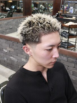 テーパーフェード/アクティブショート/スパイキーショート