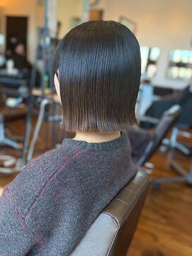 シェール(cher) ビフォーアフターあり/ミディアム/ボブ【cher西宮北口:MAYA】