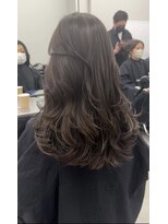 ジルブラン(JIL BLAN) ハイライトバレイヤージュダブルカラー20代30代40代グレージュ