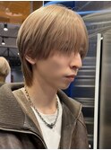 ヘーゼルグレージュオリーブベージュミルクティーグレージュヘア
