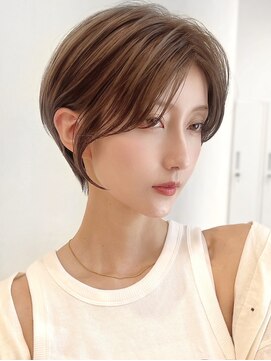 セイドット リー(Say. Ree) say.ショートボブひし形ショートグランマッシュモーヴピンク