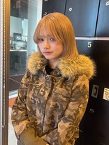 インク サカエ(inq sakae)&nbsp;ケアブリーチ2回/ハイトーン/イエローベージュ/ミディアム