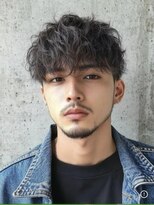 ジレス(Jiles)&nbsp;グランジパーマ[メンズカット/江坂/吹田/メンズパーマ/縮毛矯正]