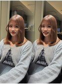 ブリーチ1回のミルクティーベージュ★