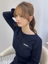 ロンドルピナス 小倉(Lond Lupinus)&nbsp;ミディアムレイヤーカット/似合わせカット/大人ガーリー/20代