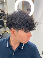 ブルーオーシャン 福岡大橋店(Blue Ocean)&nbsp;波巻きスパイラルパーマメンズマッシュパーマツイストパーマ
