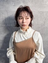 ビームズヘア 藤が丘店(Bee Ms HAIR) 小顔見せショートベージュカラーブリーチしない透明感カラー