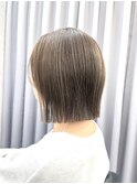 大人ボブ×白髪ぼかし【フジタアヤコ】