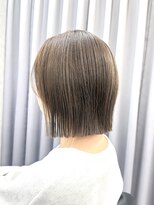 ヘアサロン ドットプラス 町田店(dot. plus)&nbsp;大人ボブ×白髪ぼかし【フジタアヤコ】