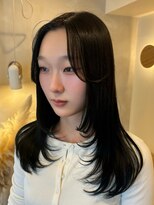 ラヴィズム 栄店(LUVISM)&nbsp;栄/矢場町/レイヤー/顔周りレイヤー/ハッシュカット/韓国ヘア