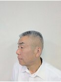 貫禄と清潔感の男前角刈り