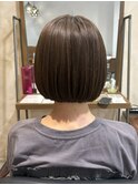 リタッチカラー40代大人ボブ