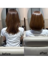 リブ(LIV) ボブ×イルミナカラー|広がりを抑える艶髪ボブ