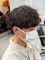 フゥ 宇都宮戸祭(FeU)&nbsp;宇都宮メンズカットメンズパーマ波巻きスパイラルパーマツイスパ