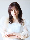 透け感とツヤ感が際立つナチュラルウェーブ【二俣川】