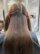 ハコ(H.A.Co) 縮毛矯正+カット+トリートメントのお客様です。